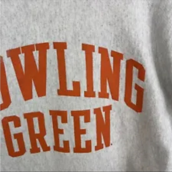 Champion Reverse Weave Bowling Green Crewneck Sweatshirt Gray SZ Large - Picture 5 of 12